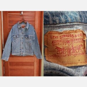 Vintage Levis Trucker Jacket, 1980s Levis, 80s Levis Jacket, 90s Levis Jacket